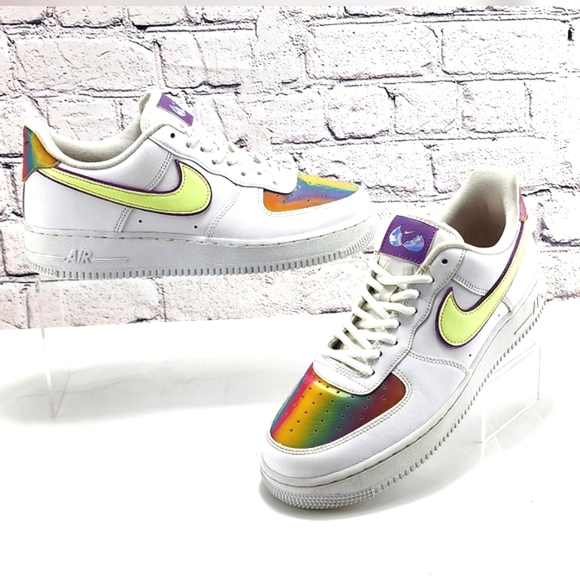 Nike Shoes - EASTER NIKE AF1 2020 RARE - Sneakers, white/multi-color, size 10